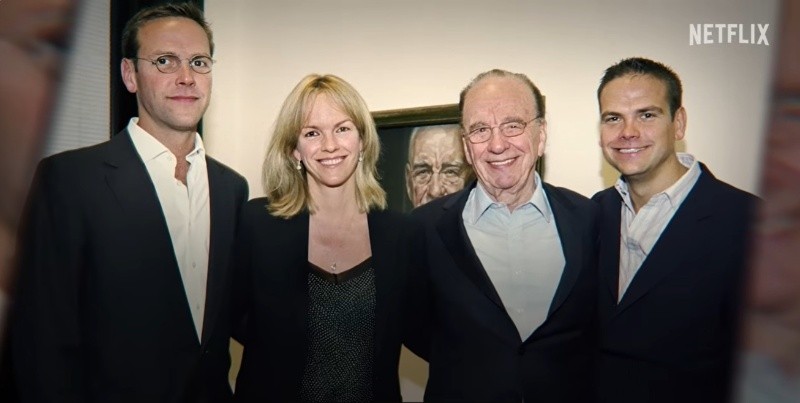 Dinastía Los Murdoch. ESPECIAL/NETFLIX.&nbsp;