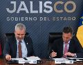 Jalisco y Michoacán firman convenio para fortalecer la seguridad y coordinación regional. ESPECIAL