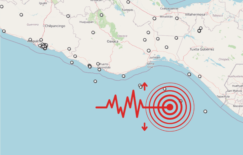 &nbsp;Sismo en Chiapas. ESPECIAL / SSN