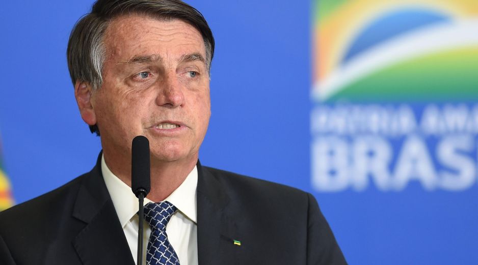 Esta es la primera salida de Jair Bolsonaro desde que comenzó a cumplir su condena por tentativa de golpe de Estado, en el Complejo Penitenciario de Papuda, el pasado 15 de enero. AFP / ARCHIVO