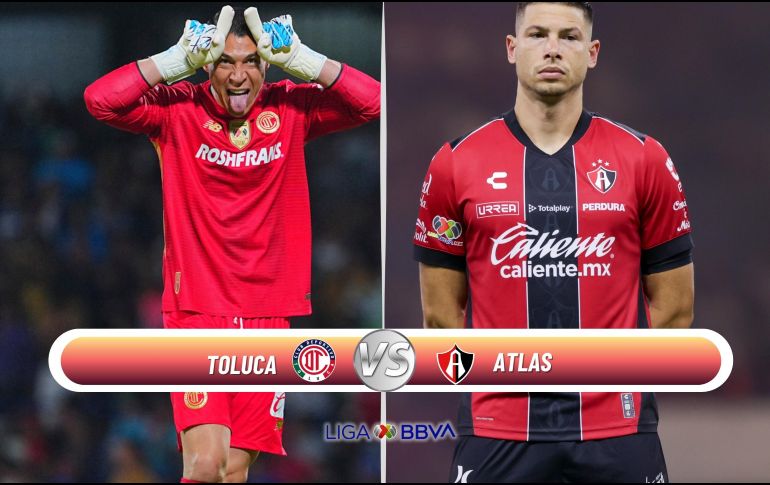 Este sábado 14 de marzo, Toluca recibirá a Atlas en el Estadio Nemesio Diez, en Toluca, Estado de México. ESPECIAL / IMAGO7 y CANVA