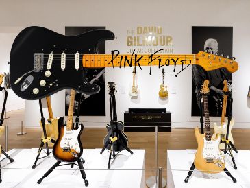 Esta guitarra es ahora la más cara subastada en la historia de la música. EFE / ARCHIVO