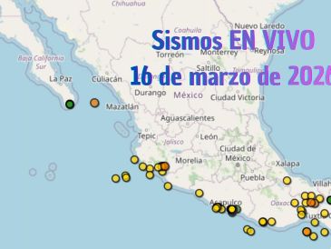 EN VIVO | Sismos en México | Lunes 16 de marzo. ESPECIAL / SSN
