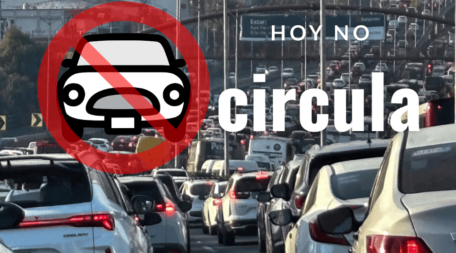 La Comisión Ambiental de la Megalópolis (CAMe) determina si se activa una contingencia ambiental, lo que conlleva la aplicación del Doble Hoy No Circula. EFE/S. Gutiérrez ESPECIAL/Canva