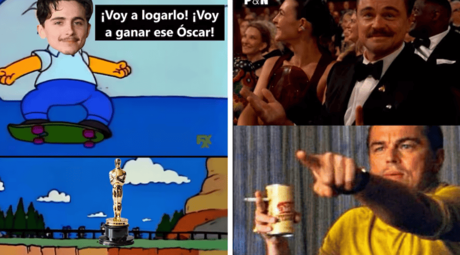 Cada discurso, reacción inesperada o momento incómodo de Los Oscar puede convertirse en el origen de un meme. ESPECIAL/X