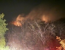 Debido a condiciones climáticas adversas y a lo escarpado del terreno, no se ha podido tener control en los incendios de Cabo Corrientes. ESPECIAL