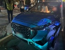El incidente fue reportado sobre la avenida Juan Palomar y Arias, en su cruce con la calle Eça de Queirós. ESPECIAL
