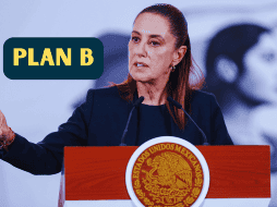 La Presidenta Claudia Sheinbaum Pardo informó que este martes enviaría su plan B, con el que están de acuerdo los partidos aliados, del Trabajo y Verde. EFE / ARCHIVO