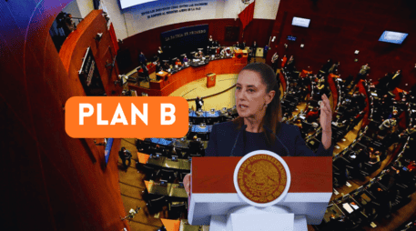 Sheinbaum Pardo informó que hoy enviará su Plan B, con el que están de acuerdo los partidos aliados, Morena y Partido Verde. SUN / ARCHIVO