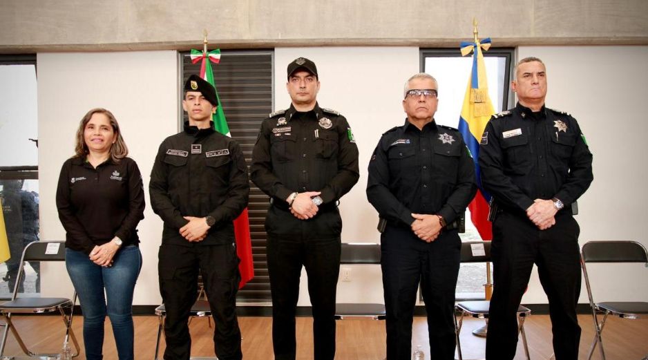 El Secretario de Seguridad Jalisco, Juan Pablo Hernández González, reconoció que los desafíos actuales de seguridad requieren de conocimientos más allá de las fronteras. ESPECIAL / POLÍCIA DEL ESTADO