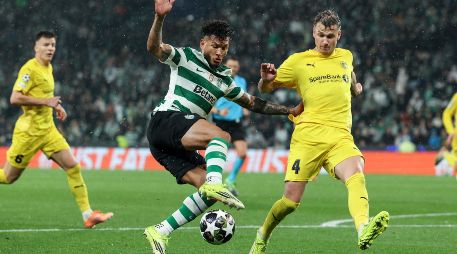 El Bodo llegó a la vuelta con diferencia de tres goles, pero los portugueses han hecho de su estadio una fortaleza y, desde el silbatazo inicial, se escuchó el rugido del público que cumplió su papel impulsando al equipo. EFE / M. A. Lopes