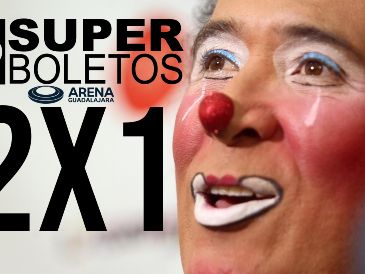 Estos ocho conciertos de la Arena Guadalajara se encuentran al 2x1 solo por hoy 18 de marzo. NTX / ARCHIVO