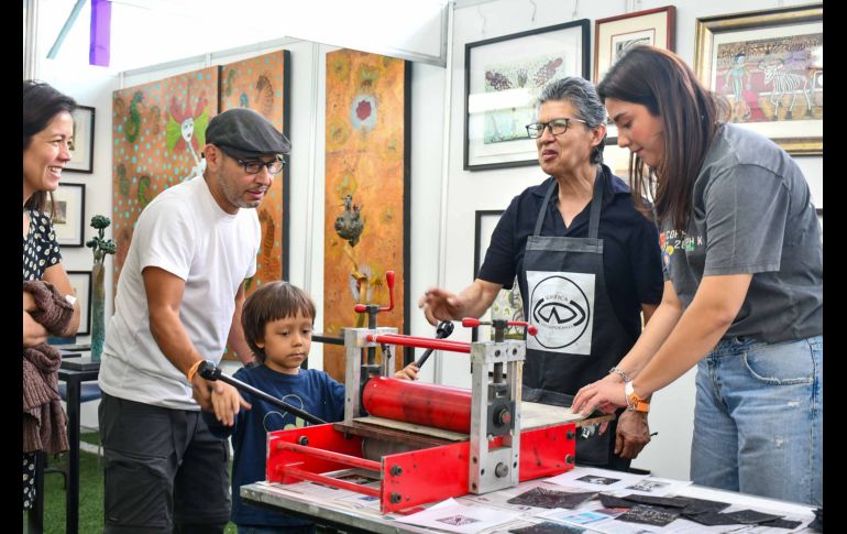 Lucía Torres, Gilberto Rivera, Dante Rivera y Alejandro Camacho. GENTE BIEN JALISO / ArtFest 37th Edition