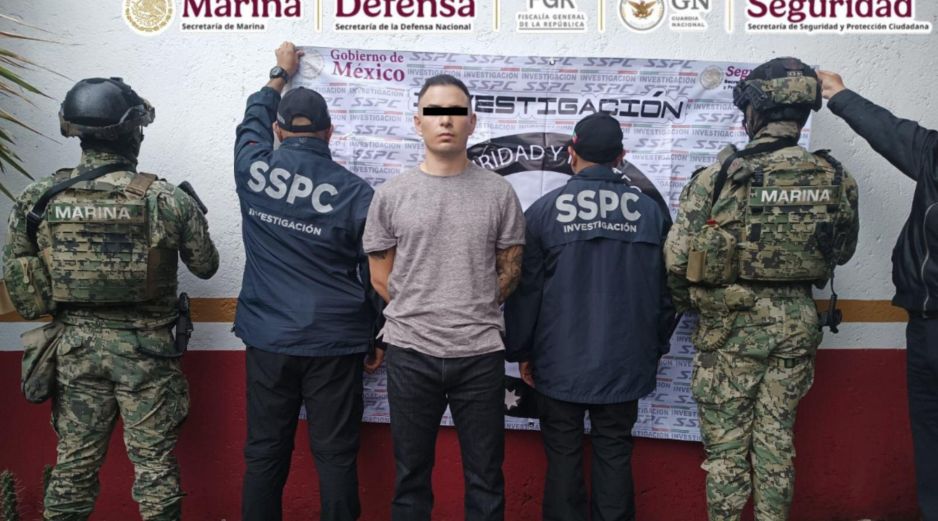 García Harfuch reconoció la labor coordinada del Gobierno de México con la Interpol y la Policía de Colombia. X / @OHarfuch