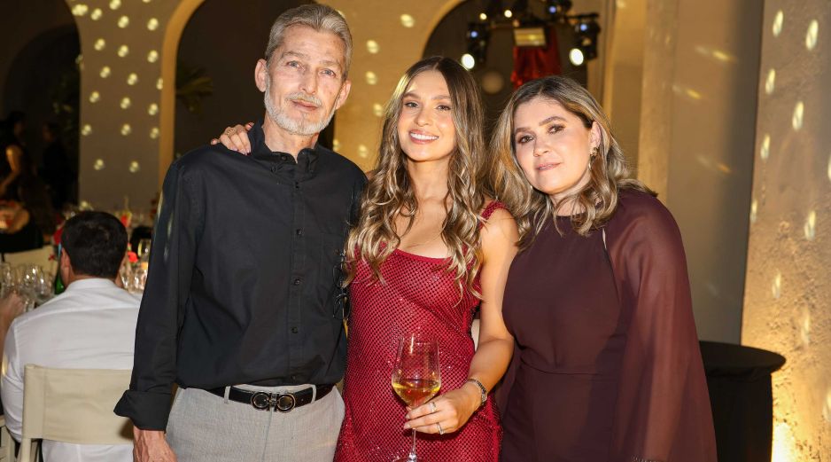 Luis Eduardo González, Michelle González y Analí Gutiérrez. GENTE BIEN JALISCO / T. Martínez