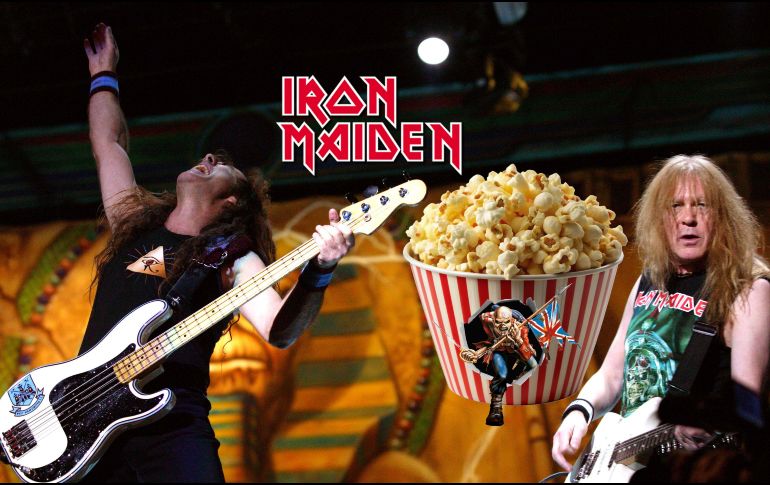 La banda británica de heavy metal, Iron Maiden, tendrá su aparición en el cine en un íntimo documental. SUN / ARCHIVO