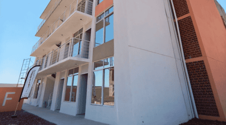 Así lucen las primeras Viviendas para el Bienestar en El Salto, Jalisco. ESPECIAL/Infonavit