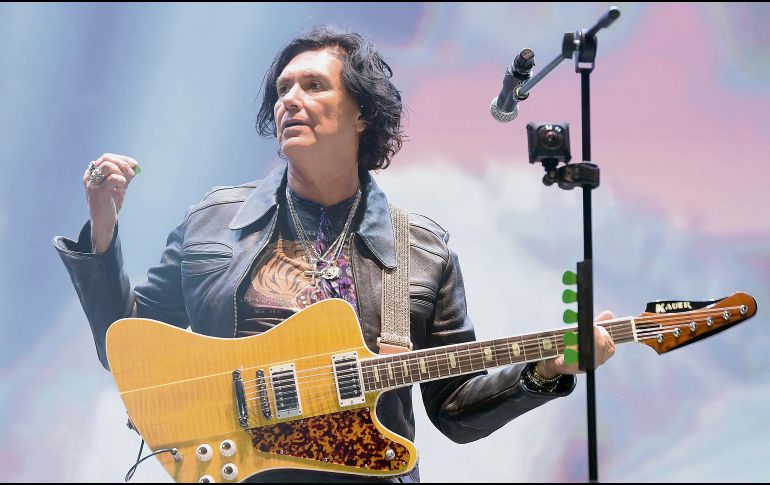 Saúl Hernández, vocalista de la banda mexicana Caifanes. AFP