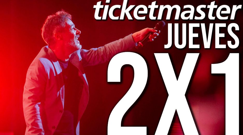 Estos siete conciertos están al 2x1 en Ticketmaster solo HOY 19 de marzo de 2026. EL INFORMADOR / ARCHIVO