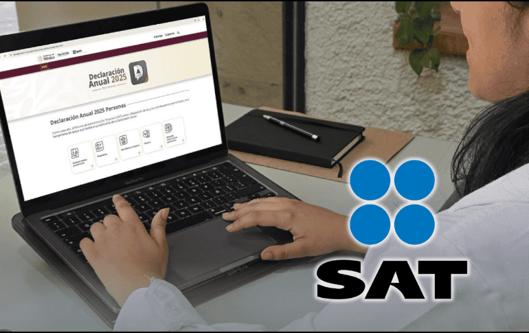 El periodo para que las personas físicas realicen la Declaración Anual 2025 estará disponible del 1 al 30 de abril de 2026. ESPECIAL/SAT