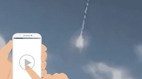 La NASA enfatizó que el meteorito captado en Ohio es de casi 1.8 metros de diámetro. ESPECIAL / X