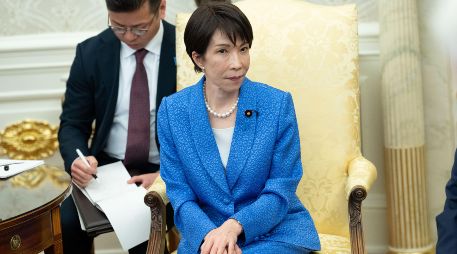 La primera ministra japonesa destacó que su Gobierno busca contribuir a la estabilidad en Oriente Medio. EFE/A. Schwartz