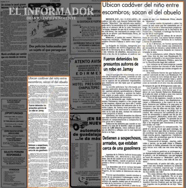 Así lo publicó EL INFORMADOR 