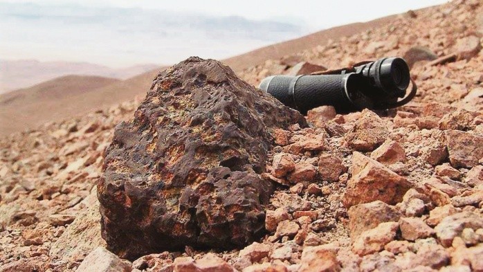 JOYA. El pequeño y valioso Museo del Meteorito cerca de San Pedro de Atacama. EL INFORMADOR / P. SOMELLERA