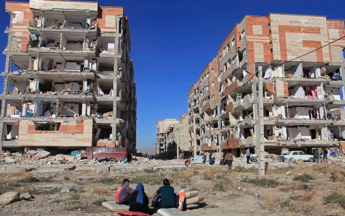 De acuerdo con el Servicio Geológico de Estados Unidos, el temblor se produjo a las 21:18 hora local del domingo, a unos 31 kilómetros al sur de la ciudad iraquí de Halabya. AP / O. Salehi