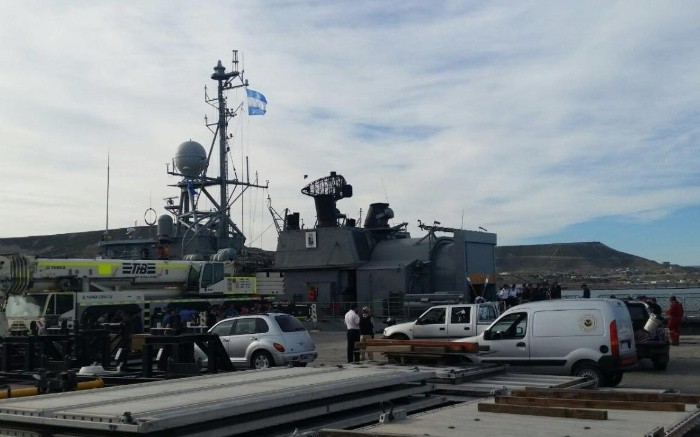 Ahora, la Armada continuará con la siguiente fase, que comprende la búsqueda del sumergible en el lecho submarino del Atlántico. TWITTER / @Armada_Arg