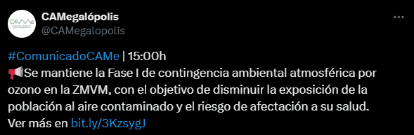 &nbsp;ESPECIAL/X/@CAMegalopolis