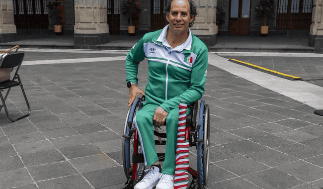 Salvador Hernández compite en Atletismo Adaptado de estos Juegos Paralímpicos 2024. Gobierno de México/ www.gob.mx&nbsp;&nbsp;