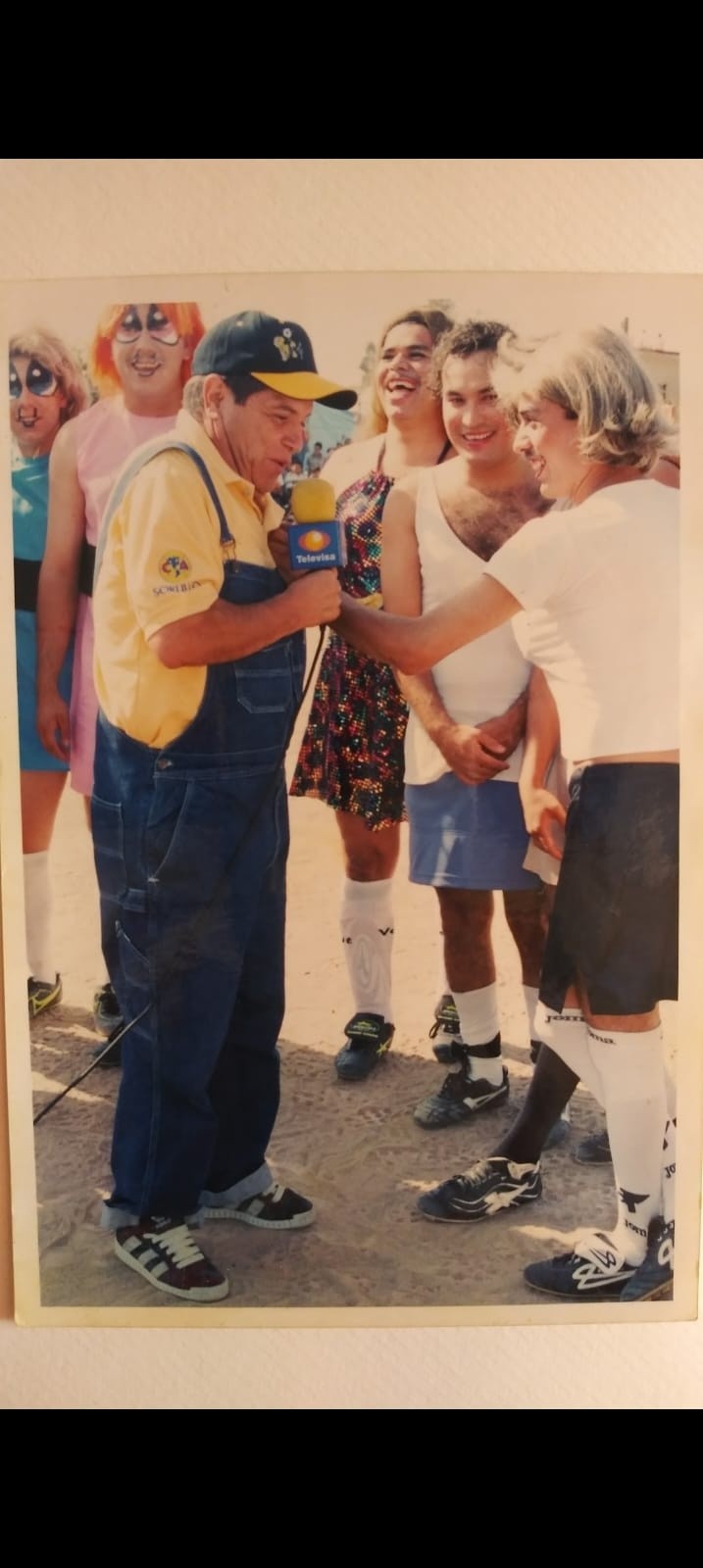 &nbsp;Participantes del partido hombres vs 