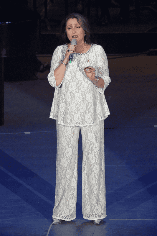 Daniela Romo durante su participación en un homenaje musical a las mujeres que perdieron la vida por cáncer, en el 2018. SUN/ARCHIVO&nbsp;