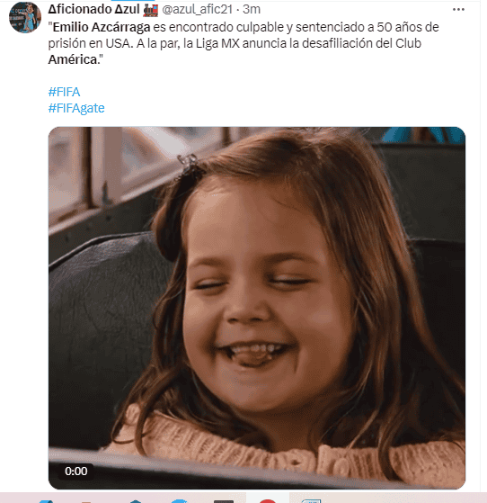 Memes contra Azcárraga y América inundan las redes sociales por corrupción con la FIFA. X -TWITTER- 