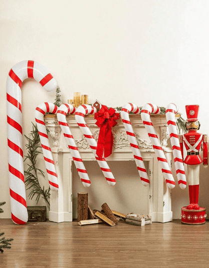 Bastón inflable de navidad. SHEIN&nbsp;