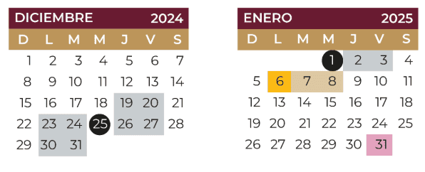 Calendario oficial SEP / GOBIERNO DE MÉXICO &nbsp;