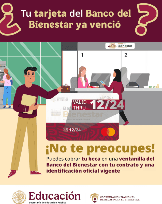 Así puedes cobrar la Beca Benito Juárez si no tienes tarjeta. X/ @BecasBenito 