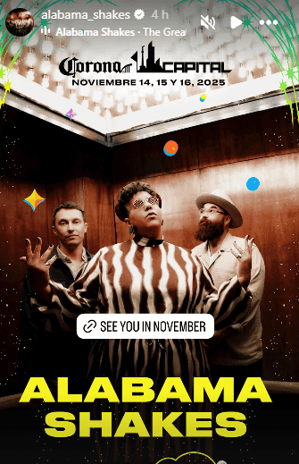 &nbsp;INSTAGRAM/@alabama_shakes