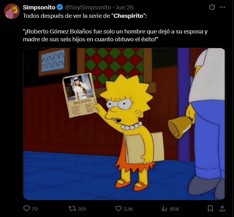  X/ @SoySimpsonito