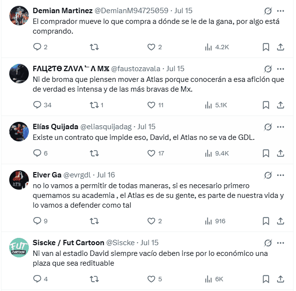  Captura de los comentarios hechos en el post del periodista. X / @DavidFaitelson_