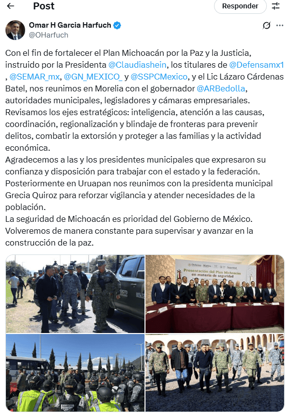 Captura de pantalla. X / @OHarfuch