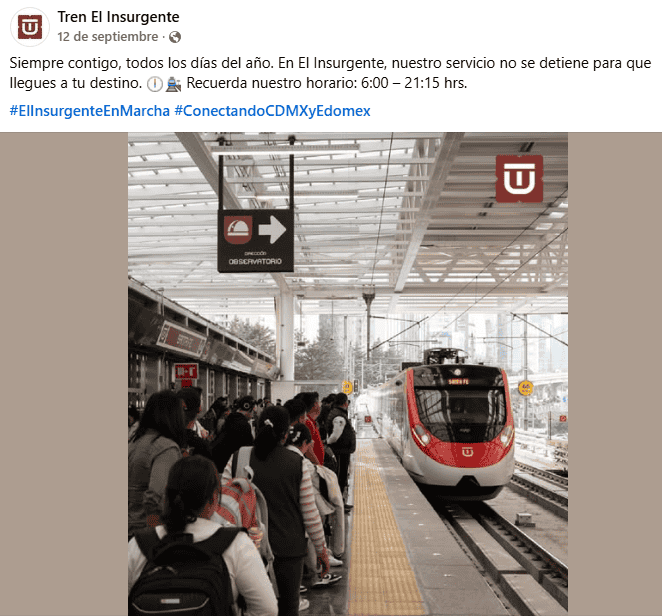  Facebook/Tren el Insurgente