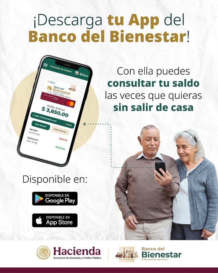  En 2026 la app permitirá mover dinero y realizar pagos digitales. X/@@bbienestarmx