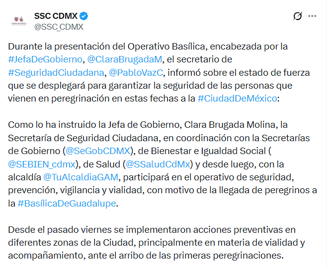 X/ @SSC_CDMX 