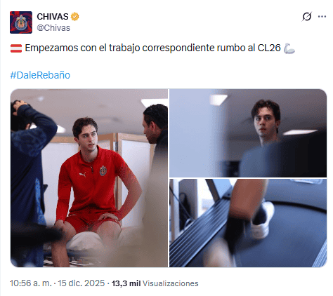 X / @Chivas&nbsp;