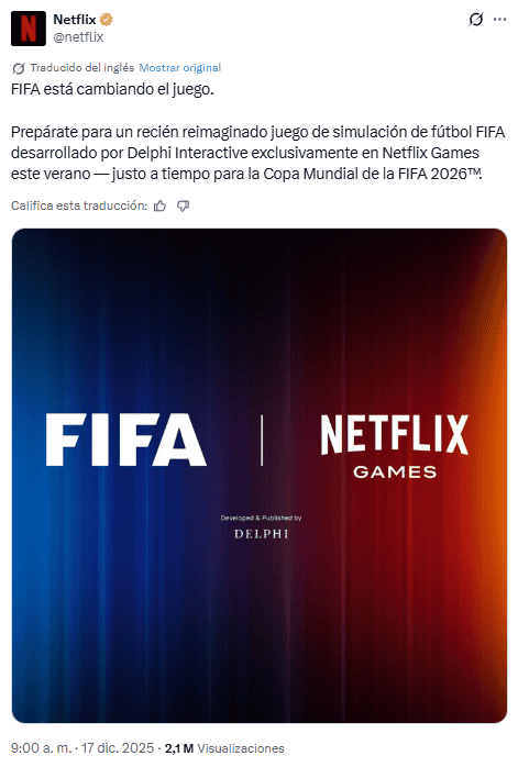 X / @netflix&nbsp;