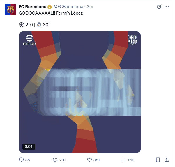 &nbsp;X / @FCBarcelona