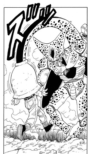 Parecía que Android 17 podría perderse para siempre después de que Gohan destruyera a Cell pero luego resucitó con el poder de Dragon Balls. dragon-ball-official.com