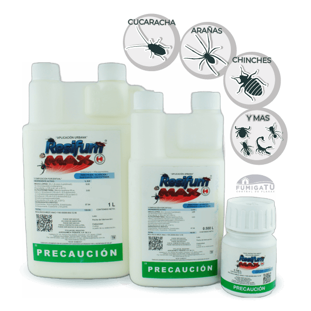 &nbsp;&nbsp;Fumiga TÚ, Control de plagas